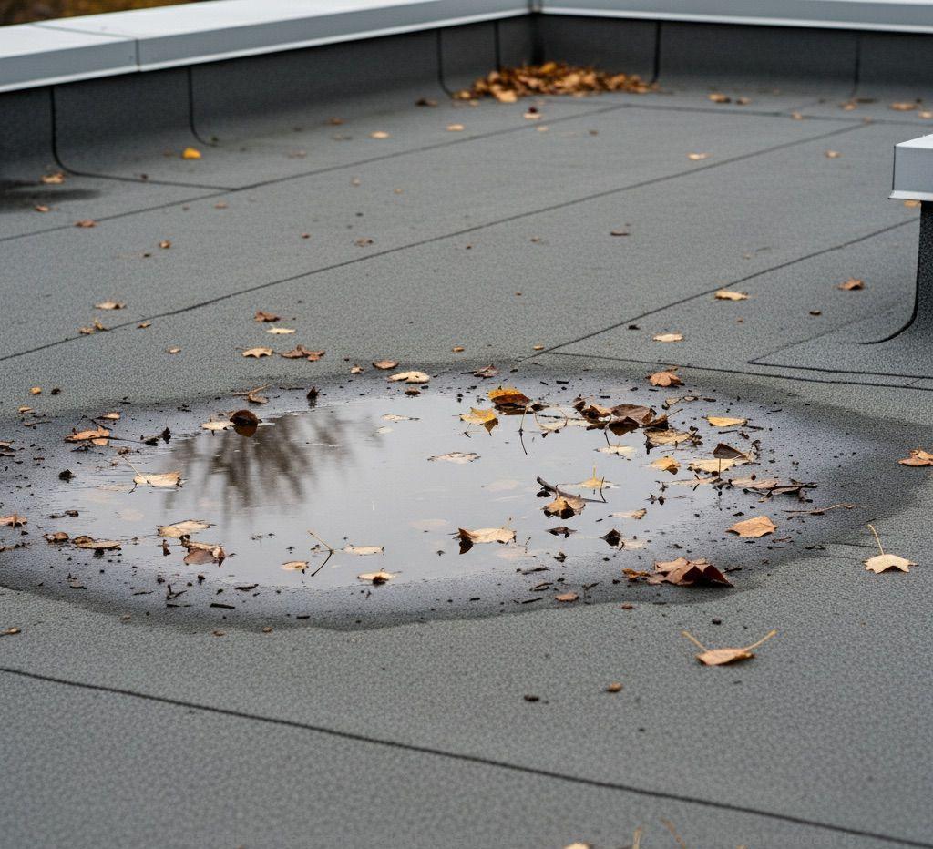 Daklekkage In Herfst Kerkrade
